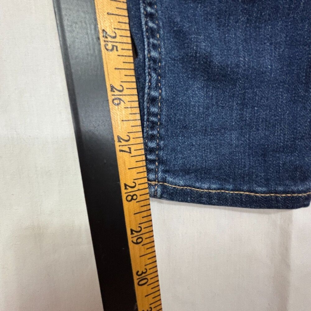 Hollister‎ Mid-Rise Jean Leggings Women’s Sz 3R W26 L28 Dark Wash Stretch Denim - Picture 3 of 8